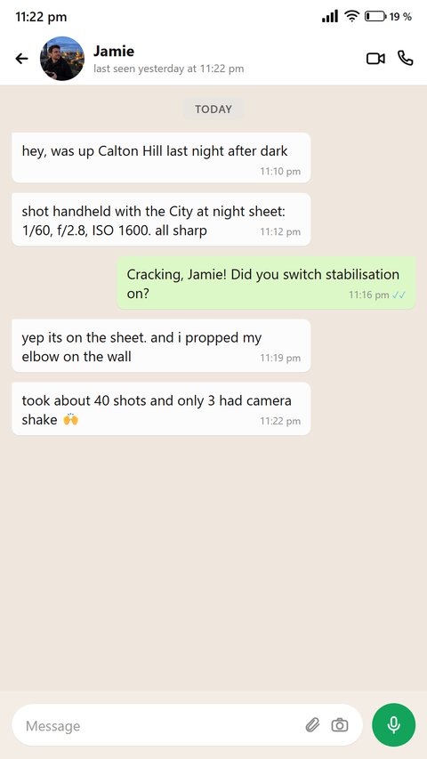 Someone writes about the City at night sheet, shooting at Marina Barrage